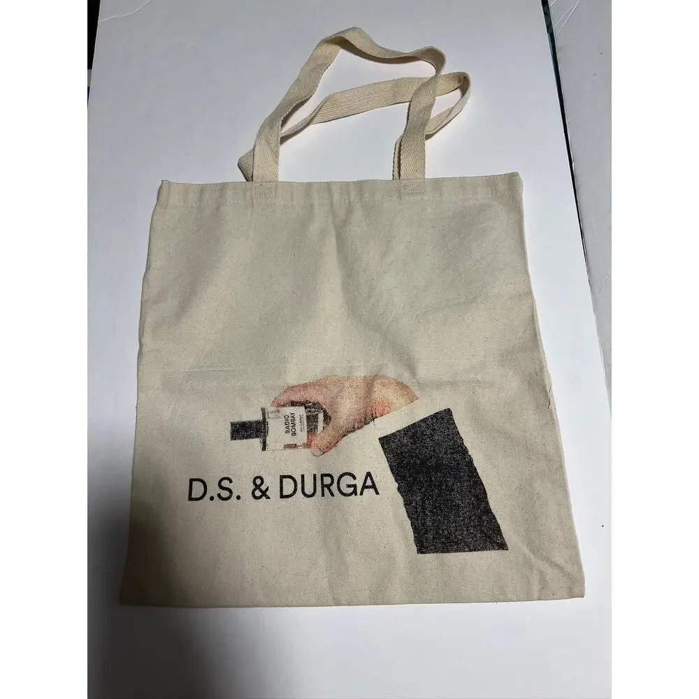 D.S. & Durga Radio Bombay Perfume Cotton Apothecary Indie Artsy Canvas Tote Bag